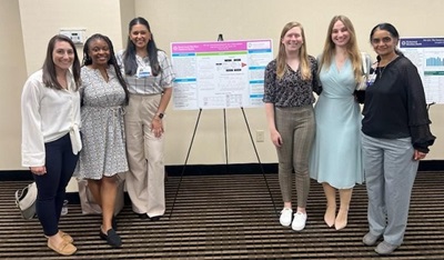 JSUMC Pediatric Residents showing a Quality Improvement presentation.