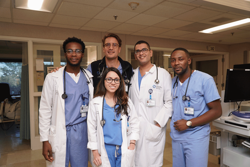 MMC internal medicine residency group photo