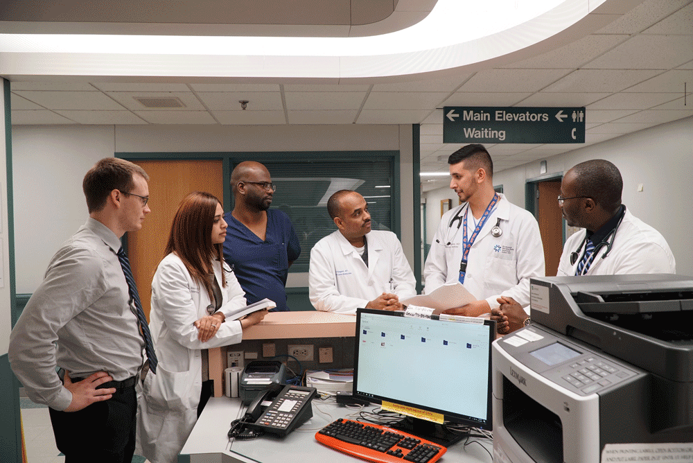 MMC internal medicine residency group photo