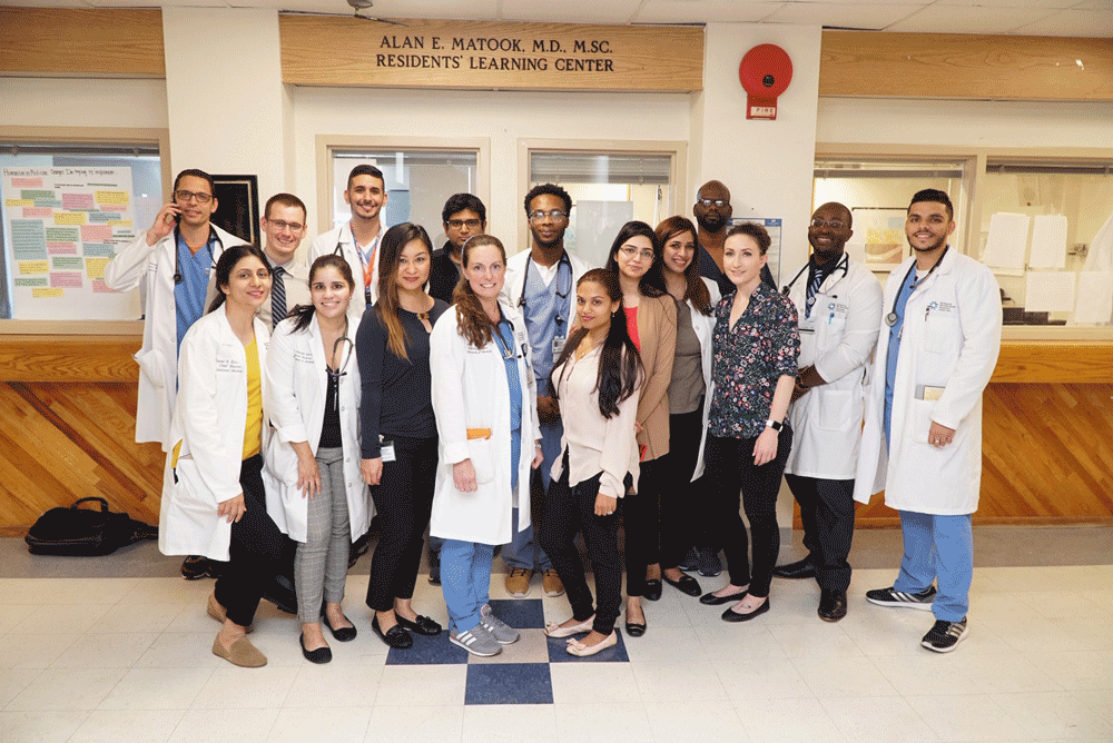 MMC internal medicine residency group photo