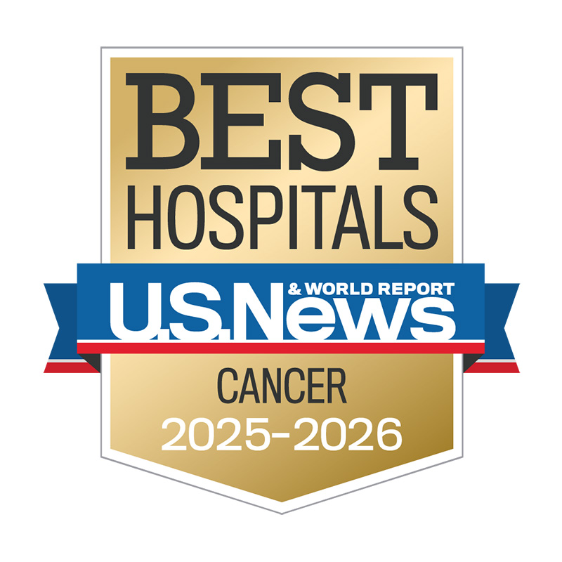 U.S. News & World Report Cancer Care Badge