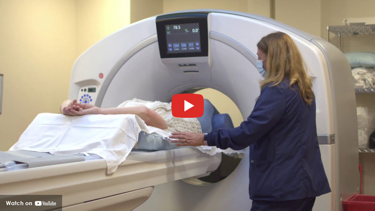 A patient and provider during a medical procedure.